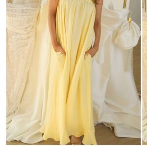 Show Me Your MuMu Yellow Maxi Dress
